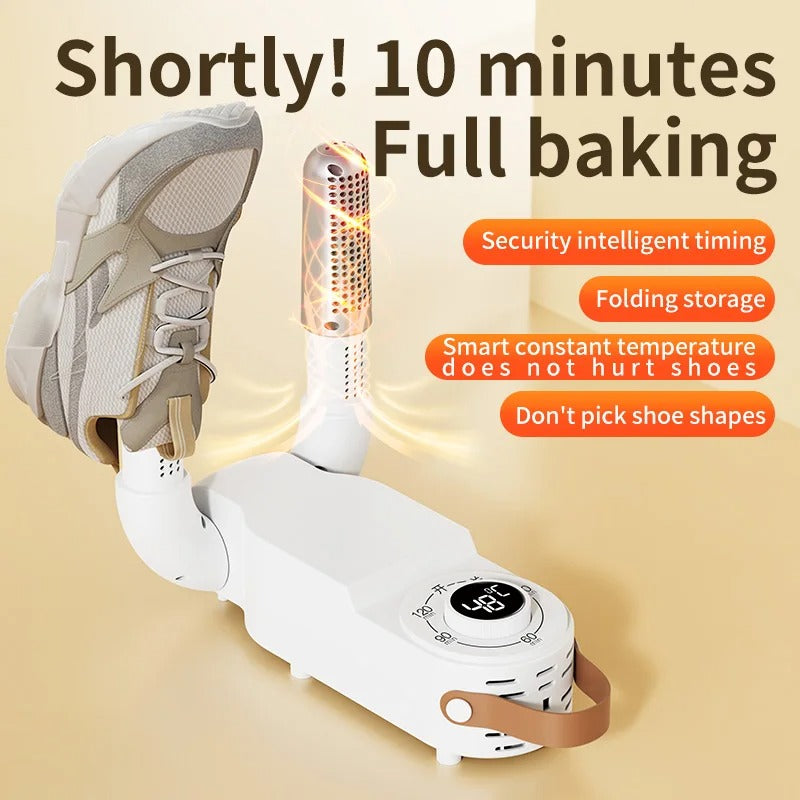 Electric UV Shoe Dryer with Intelligent Timer and Sterilizer
