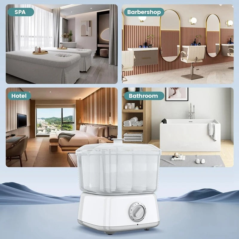 Portable Hot Towel Warmer and Rapid Heating Steamer