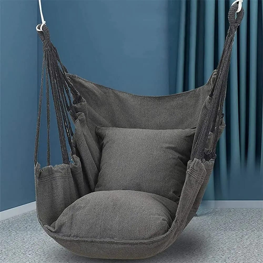 Portable Canvas Hammock Chair Swing