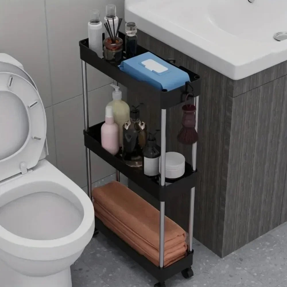 Push Trolley Multi-Layer Storage