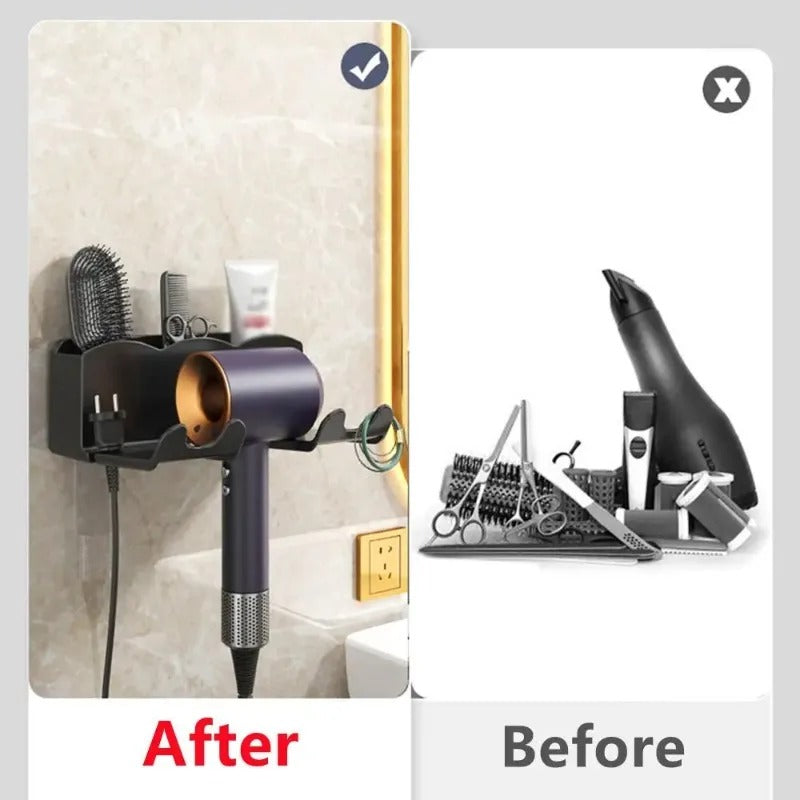 SmartStyle Wall-Mounted Hair Tool Organizer