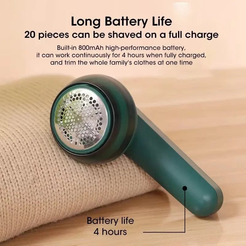 Rechargeable Fabric Shaver 6-Blade Lint Remover with Type-C
