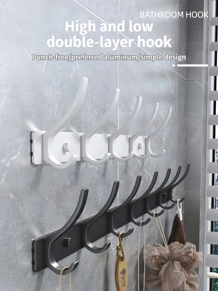 NoDrill SpaceHook Over Door & Wall Hanger