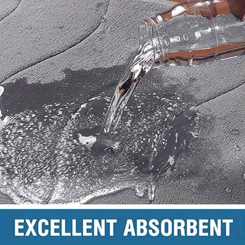 Thick Absorbent Anti-Slip Bathroom Mat