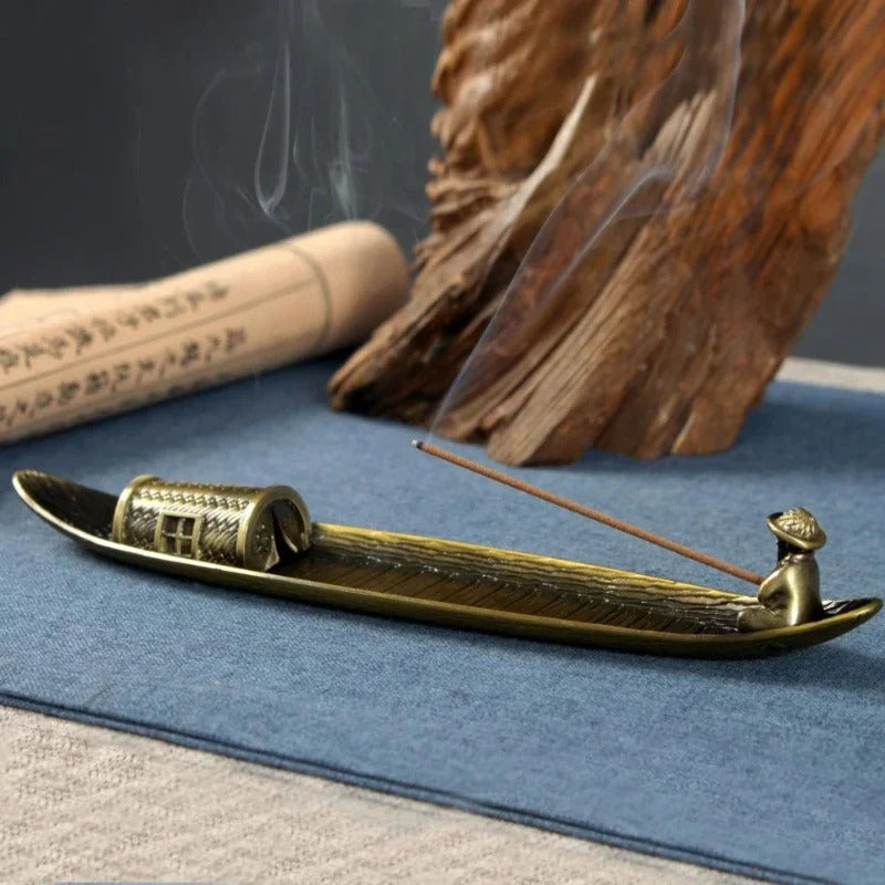 Serenity Boat Incense Holder