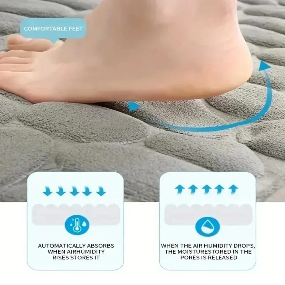 U-Shaped Toilet Mat