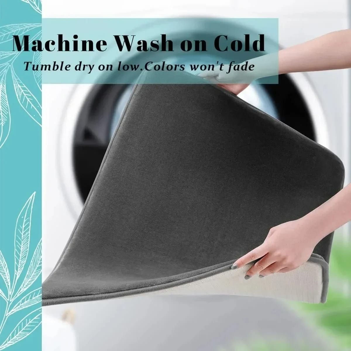 Super Absorbent Anti-Slip Bathroom Mat