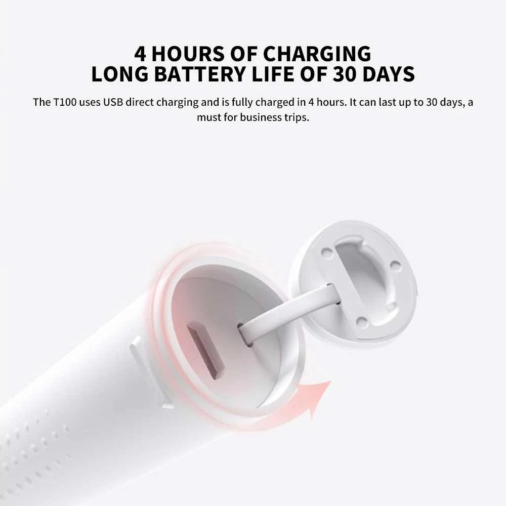 Sonic Electric Toothbrush with USB Rechargeable Whitening Power