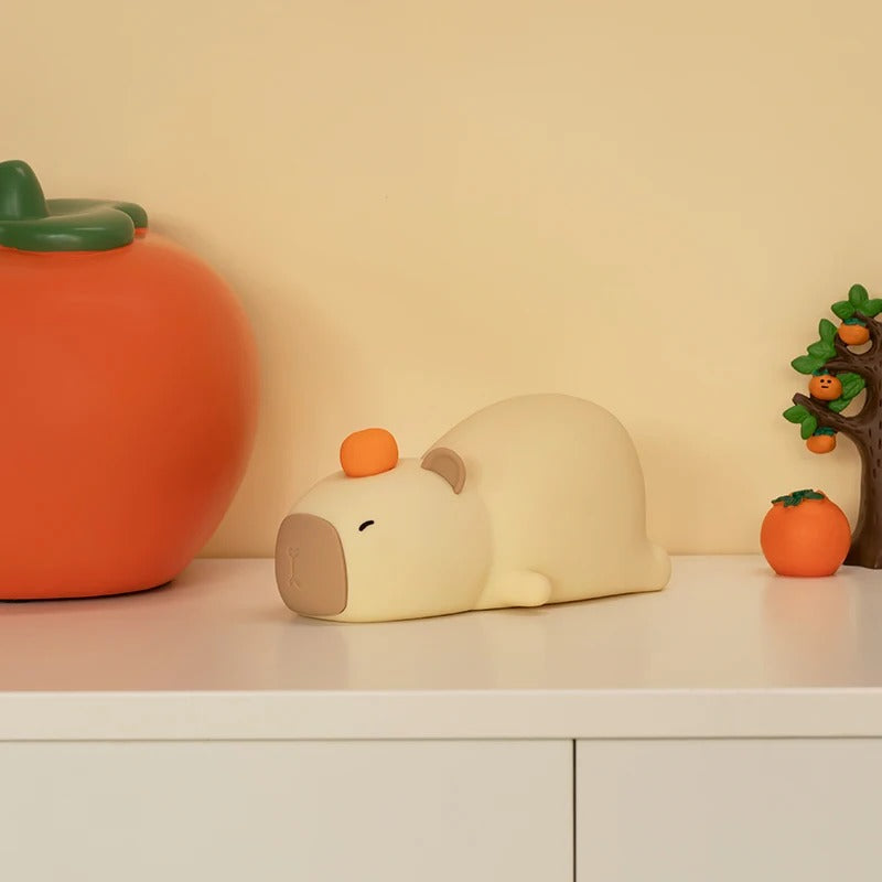 Capybara Glow Silicone Night Light