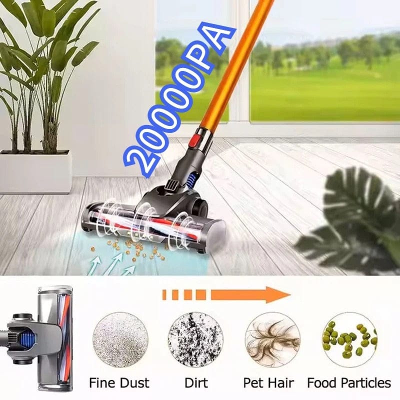 Cordless 20kPa Handheld Vacuum Cleaner Powerful Wireless Stick for Home