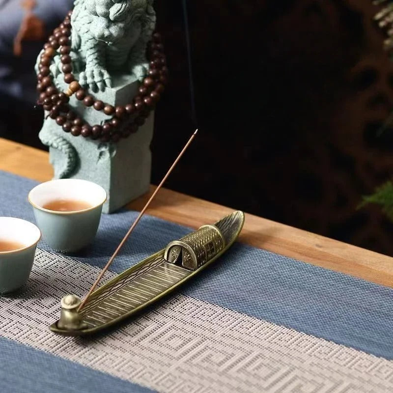 Serenity Boat Incense Holder