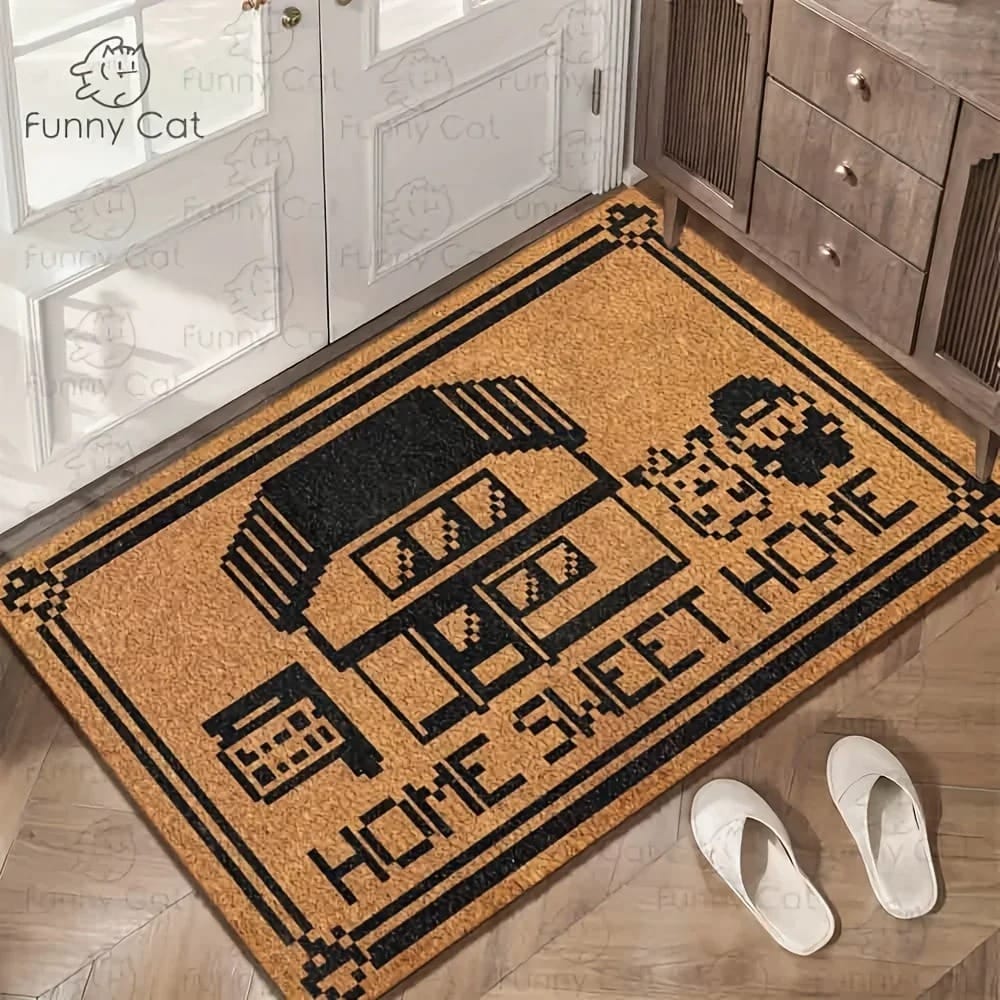 PixelNest Anime Welcome Door Mat