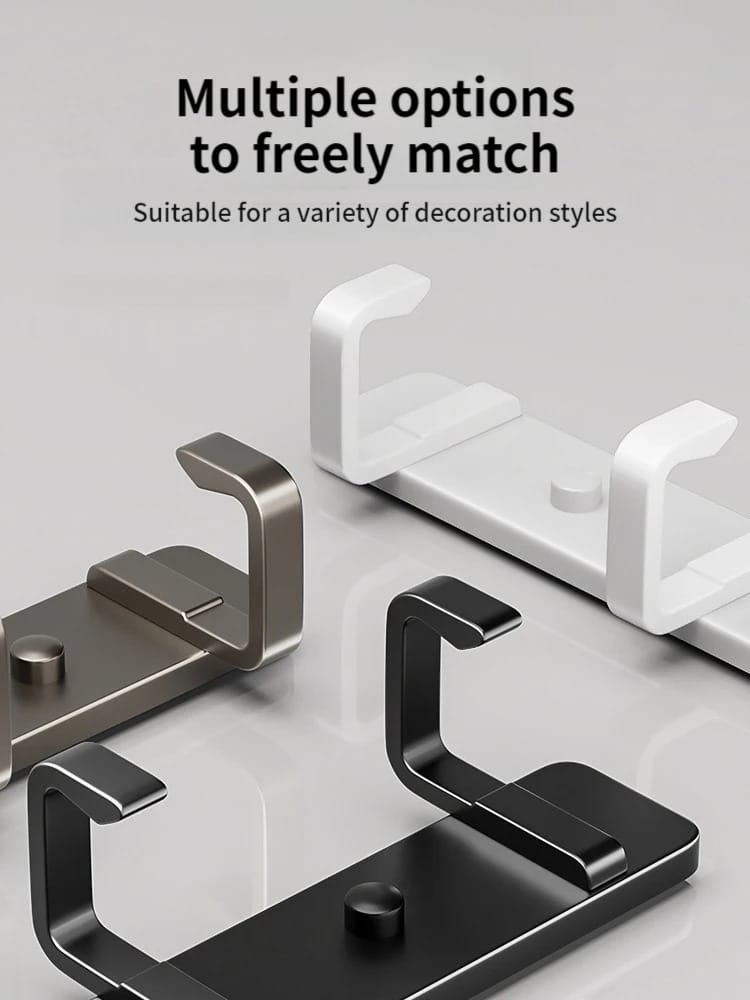 EntryHold Multi-Purpose Wall & Door Hooks Heavy-Duty Hangers