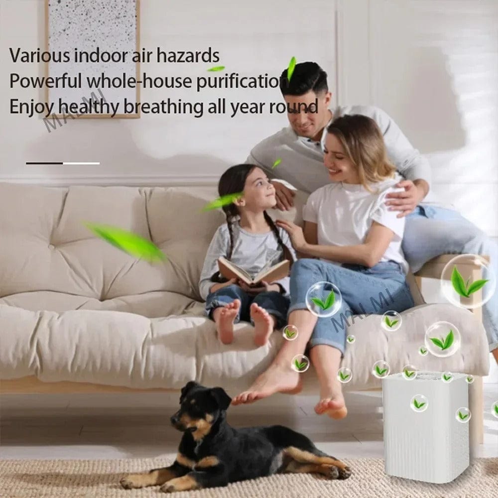 Compact Hepa Air Purifier for Home and Car Use