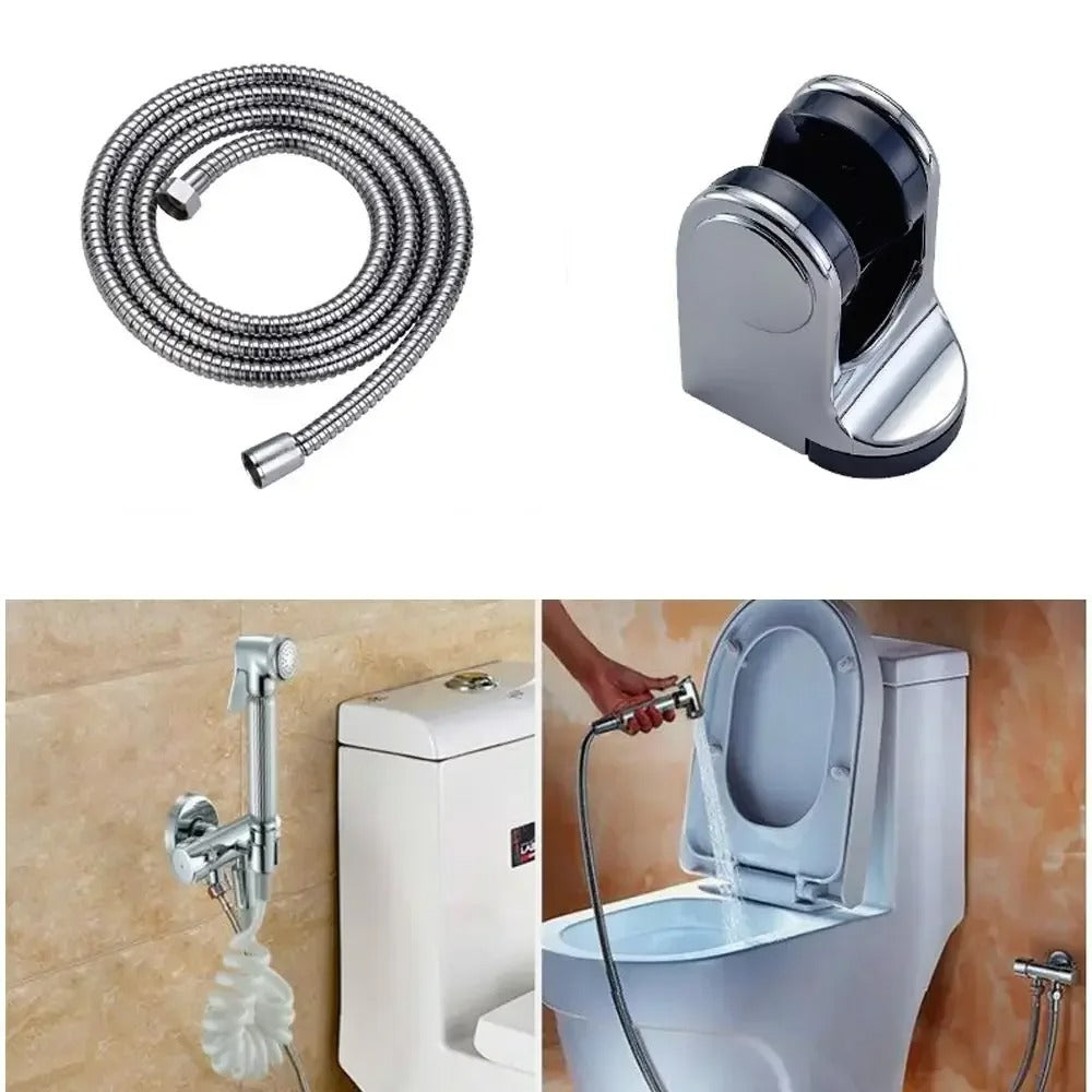 Stainless Steel Handheld Bidet Sprayer Set