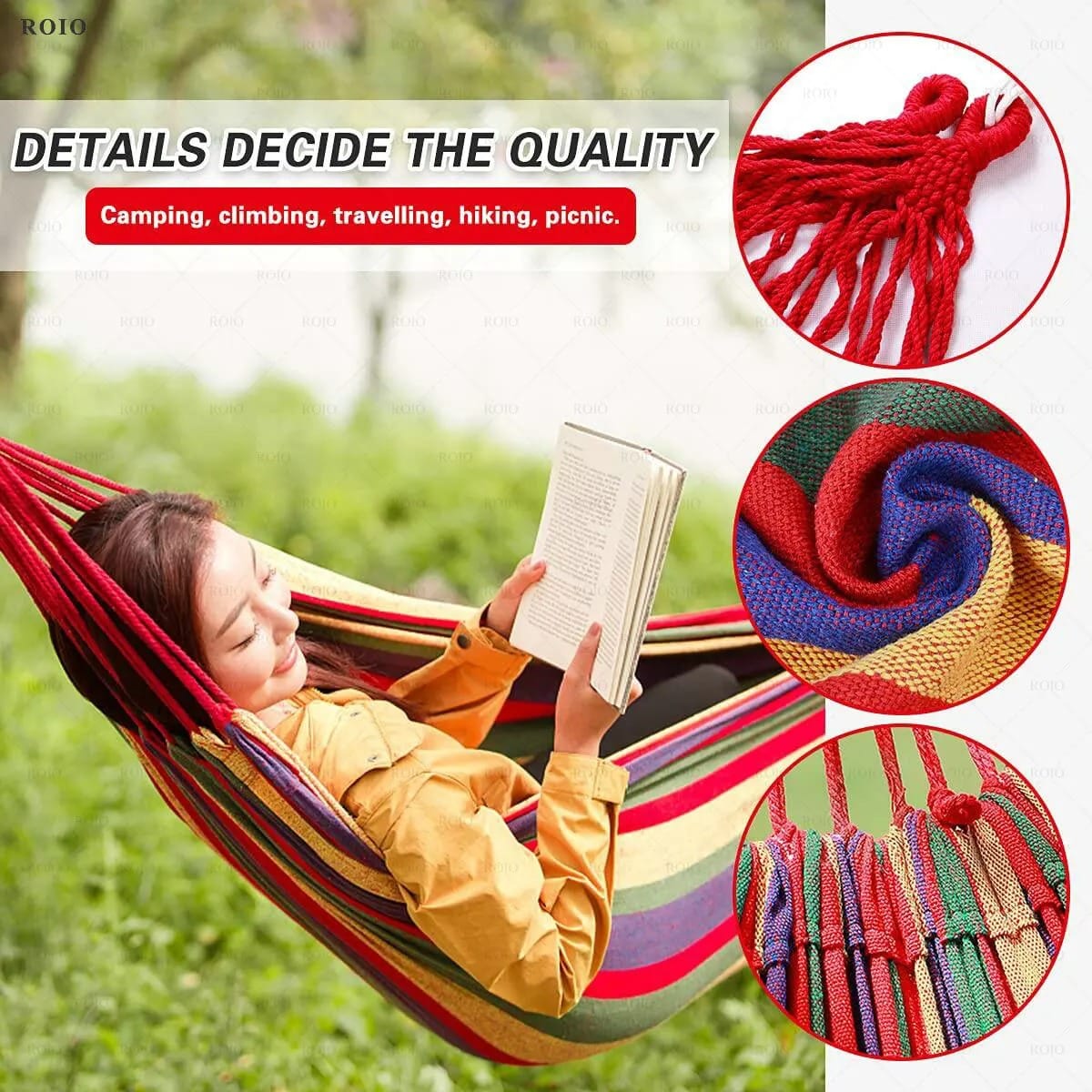 Home Hammock with Carry Bag
