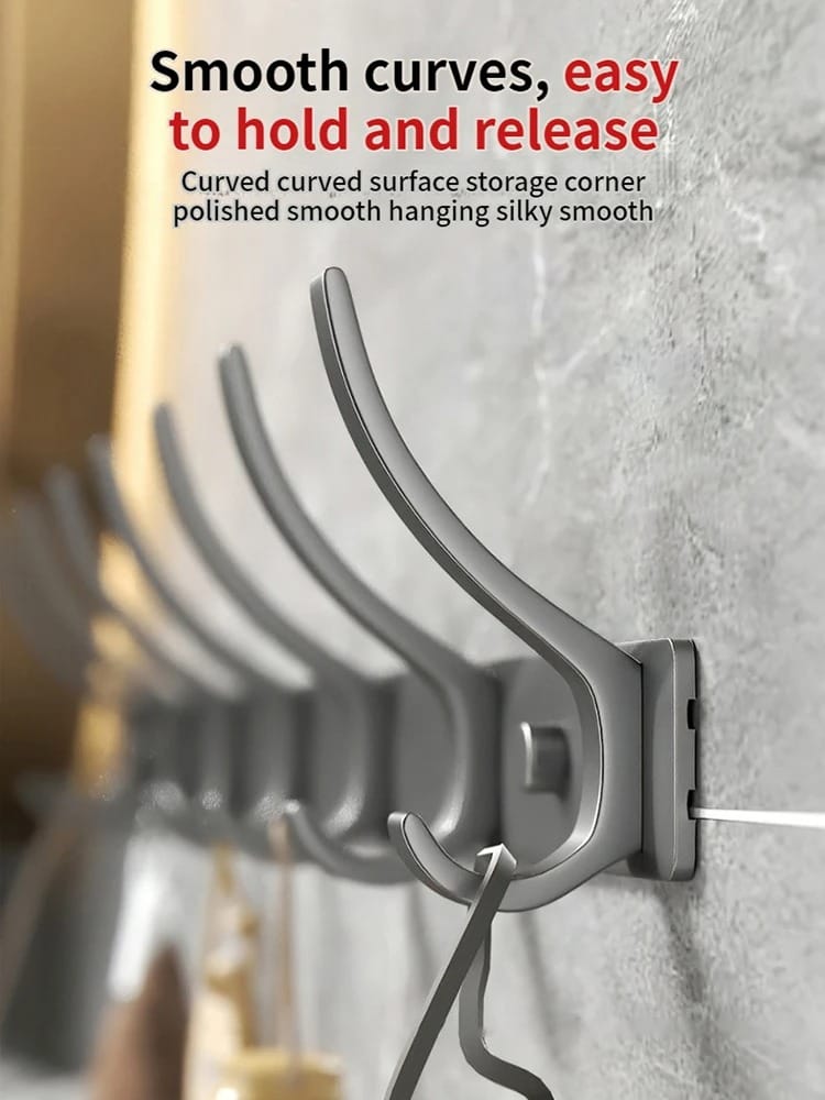 NoDrill SpaceHook Over Door & Wall Hanger