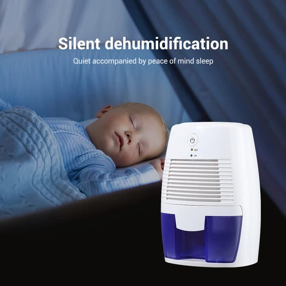 Mini Quiet Home Dehumidifier for Bedroom and Bathroom Use