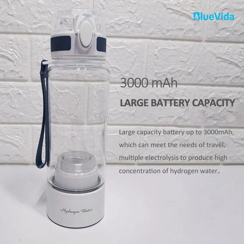 Portable Hydrogen Water Generator Bottle with 3000mAh Battery