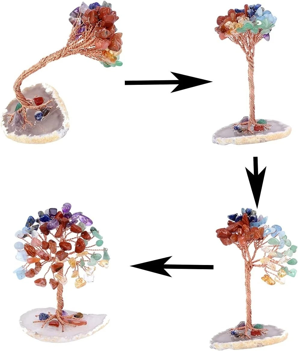 Miniature Crystal Money Tree
