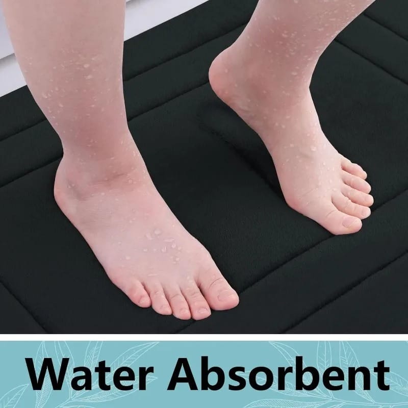 Absorbent Non-Slip Bath Mat