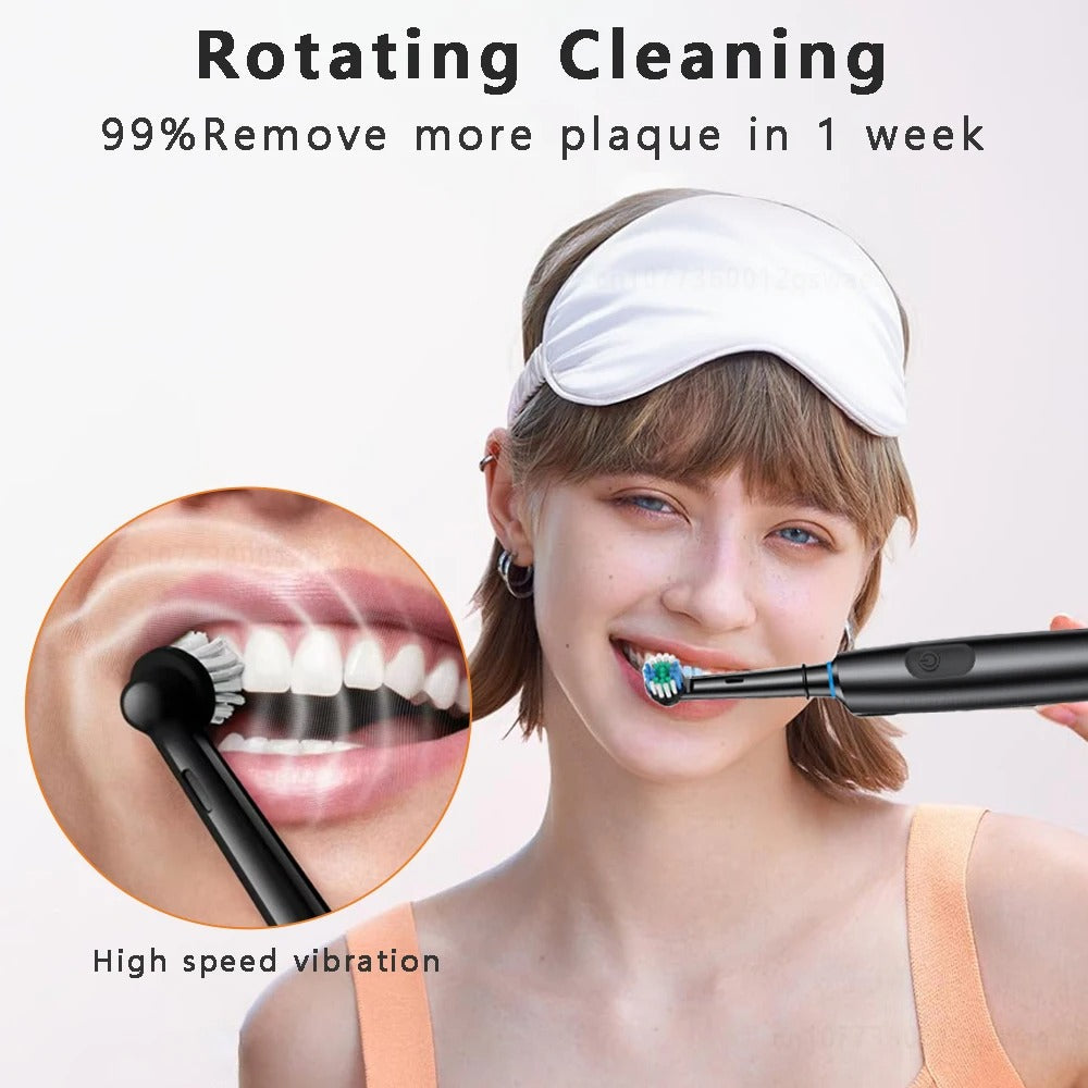 Rotary Electric Toothbrush with Timer