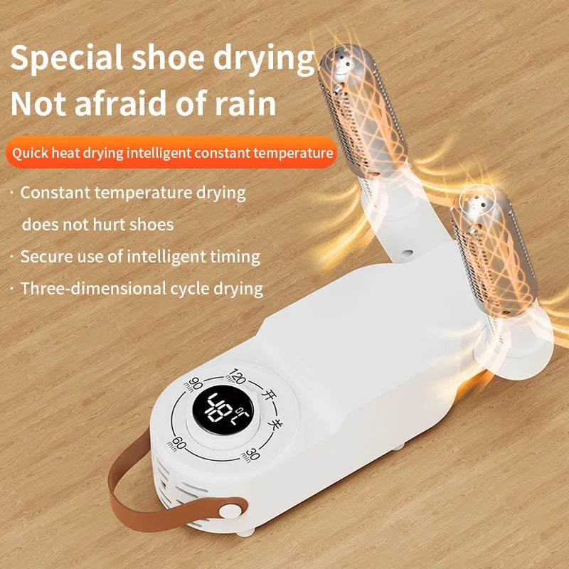 Electric UV Shoe Dryer with Intelligent Timer and Sterilizer