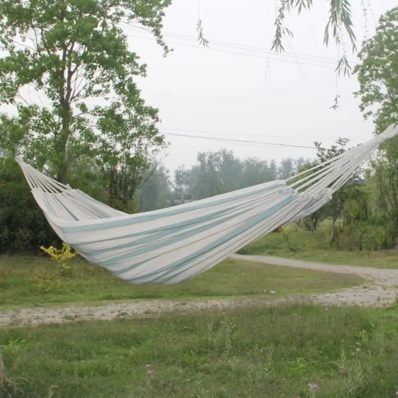 Anti-Roll Hammock Chair – Reinforced Hanging Seat for Indoor Home, Dormitory & Camping Use (Single/Double)