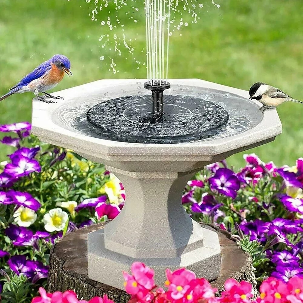 AquaDisc Solar Floating Fountain Pump