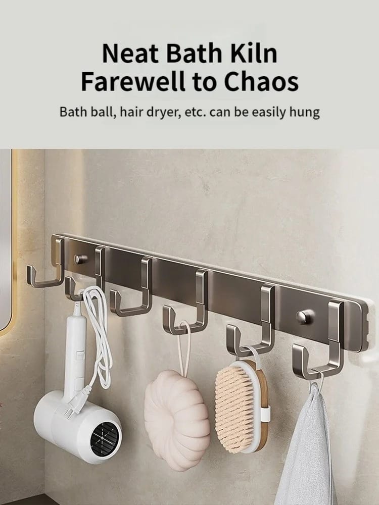 EntryHold Multi-Purpose Wall & Door Hooks Heavy-Duty Hangers