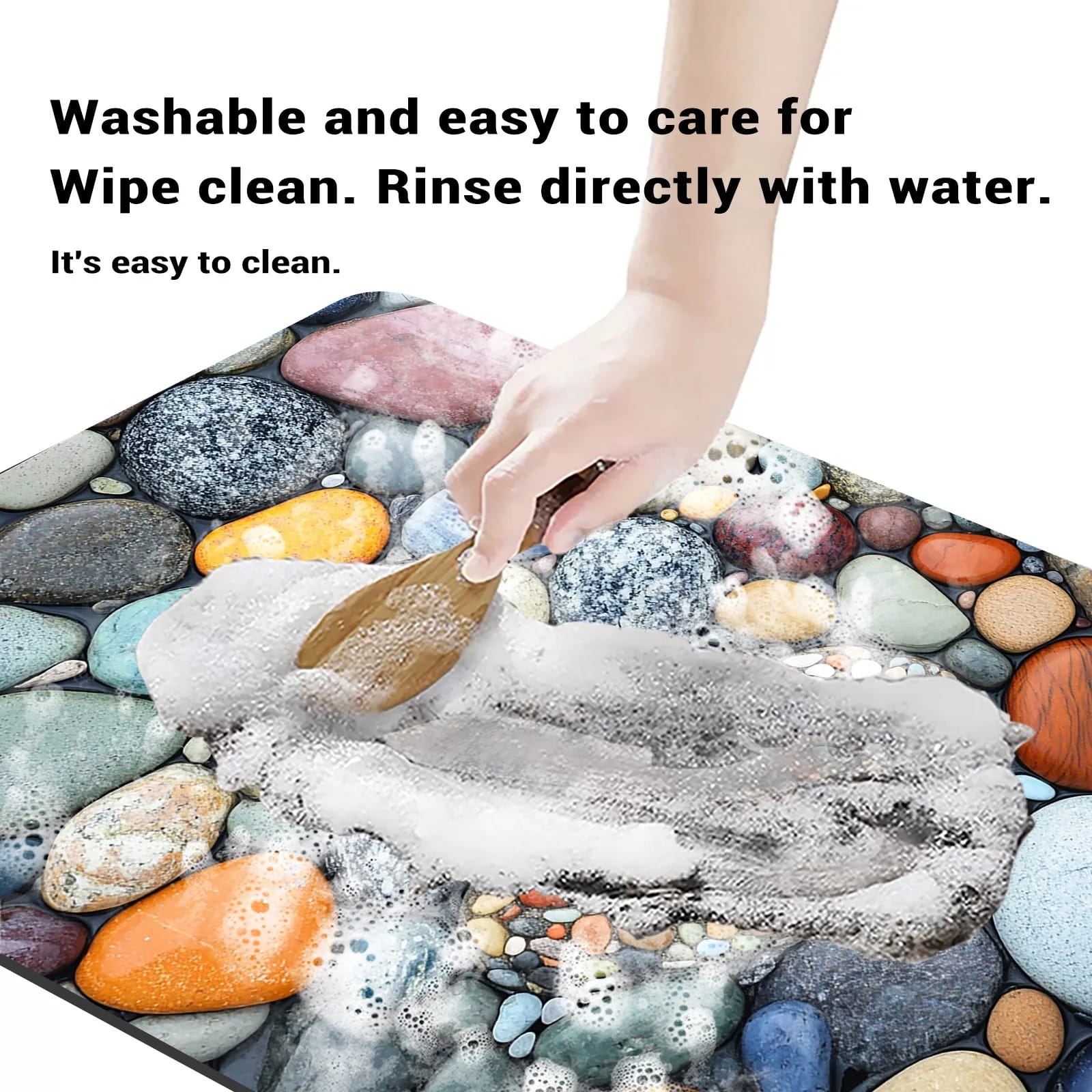 Stone Design Diatomite Bathroom Mat