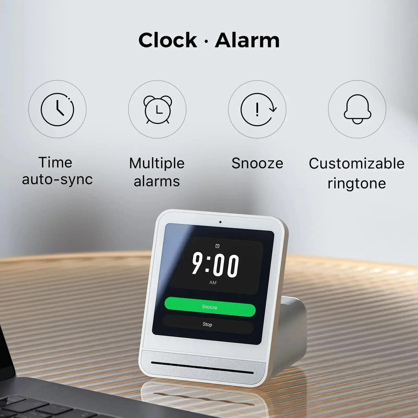 Smart Touchscreen Air Quality Monitor with CO2 Sensor