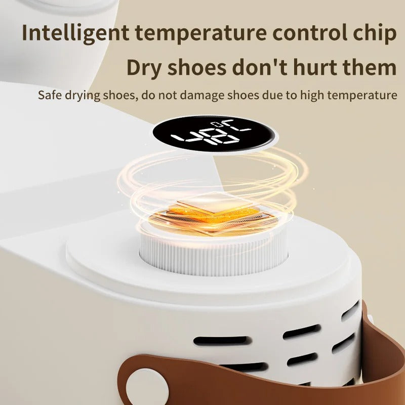 Electric UV Shoe Dryer with Intelligent Timer and Sterilizer