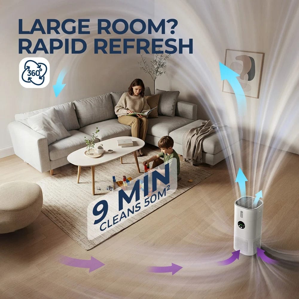 2-in-1 Hepa Air Purifier and Humidifier for Home