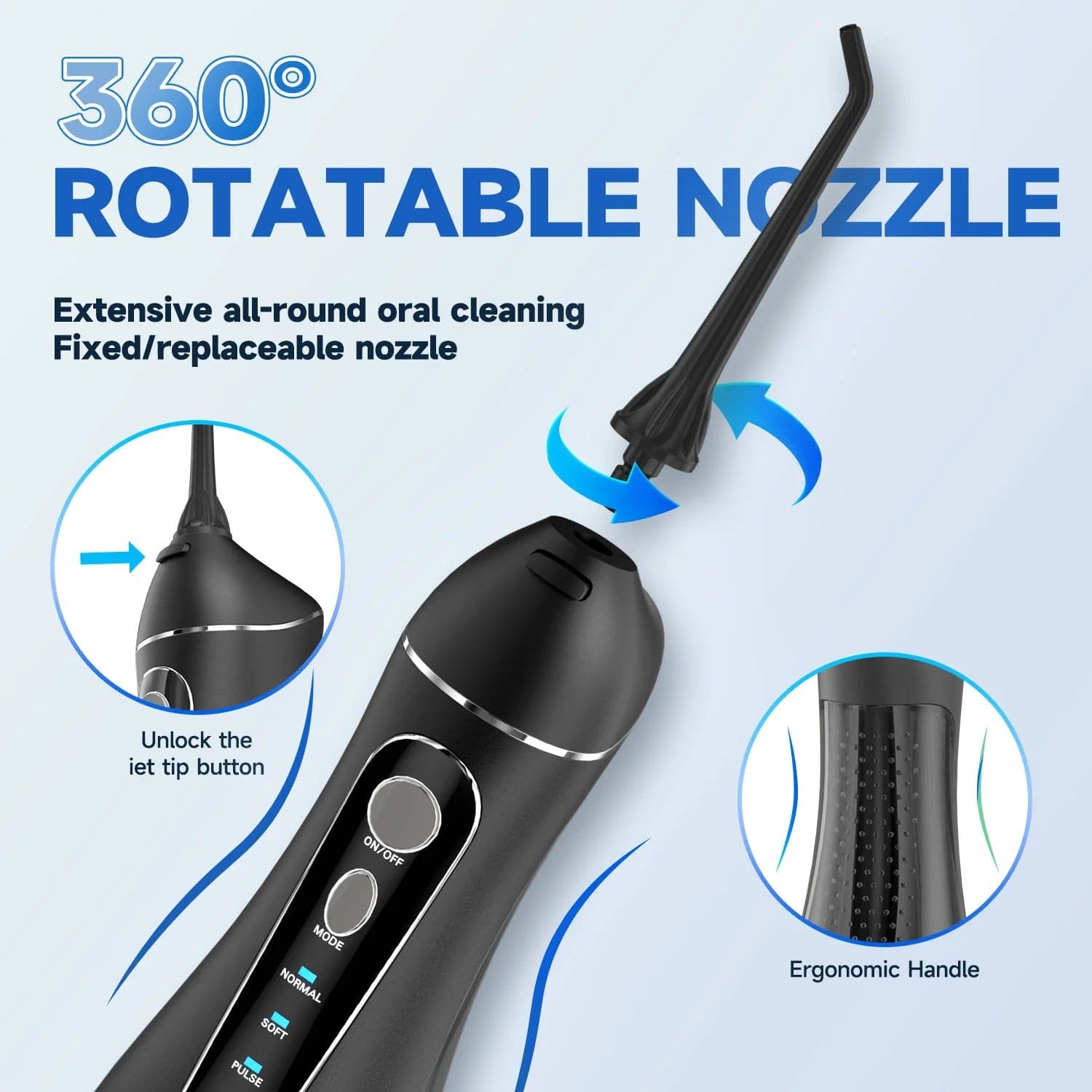 Portable Water Flosser F18 Oral Irrigator 200ml