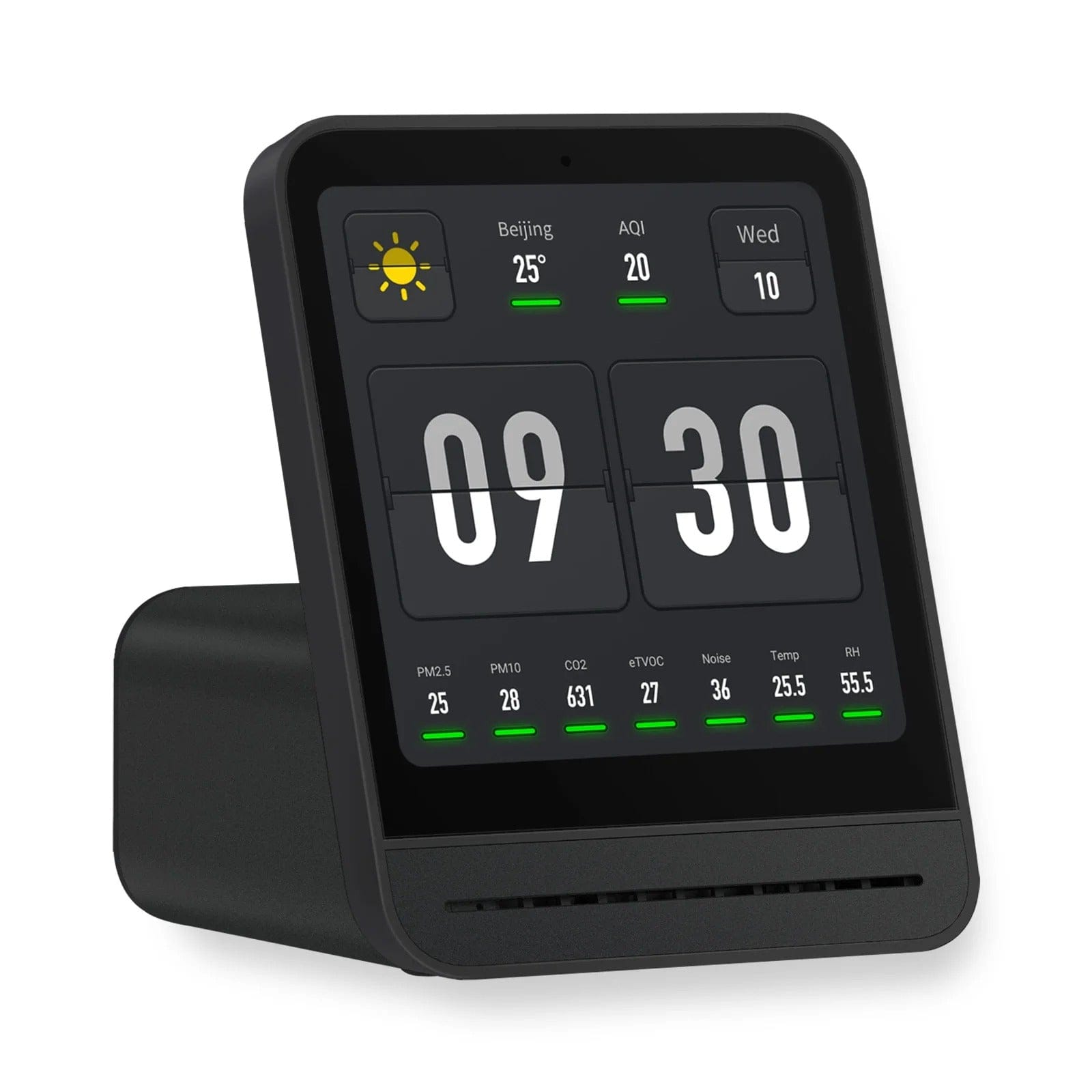 Smart Touchscreen Air Quality Monitor with CO2 Sensor