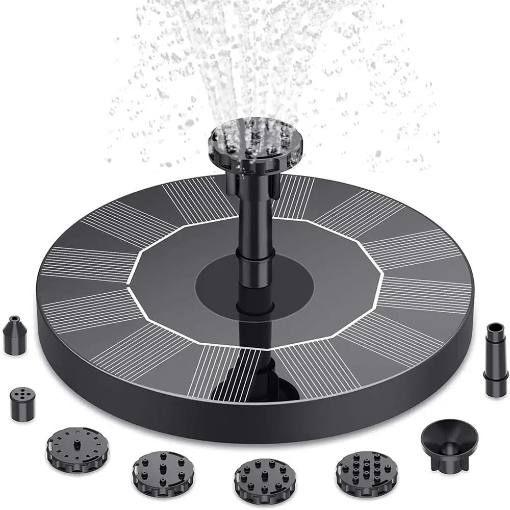 AquaDisc Solar Floating Fountain Pump