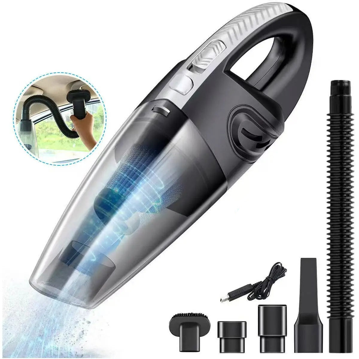 Handheld Vacuum Cleaner – Multi-Function Wireless High Suction Portable