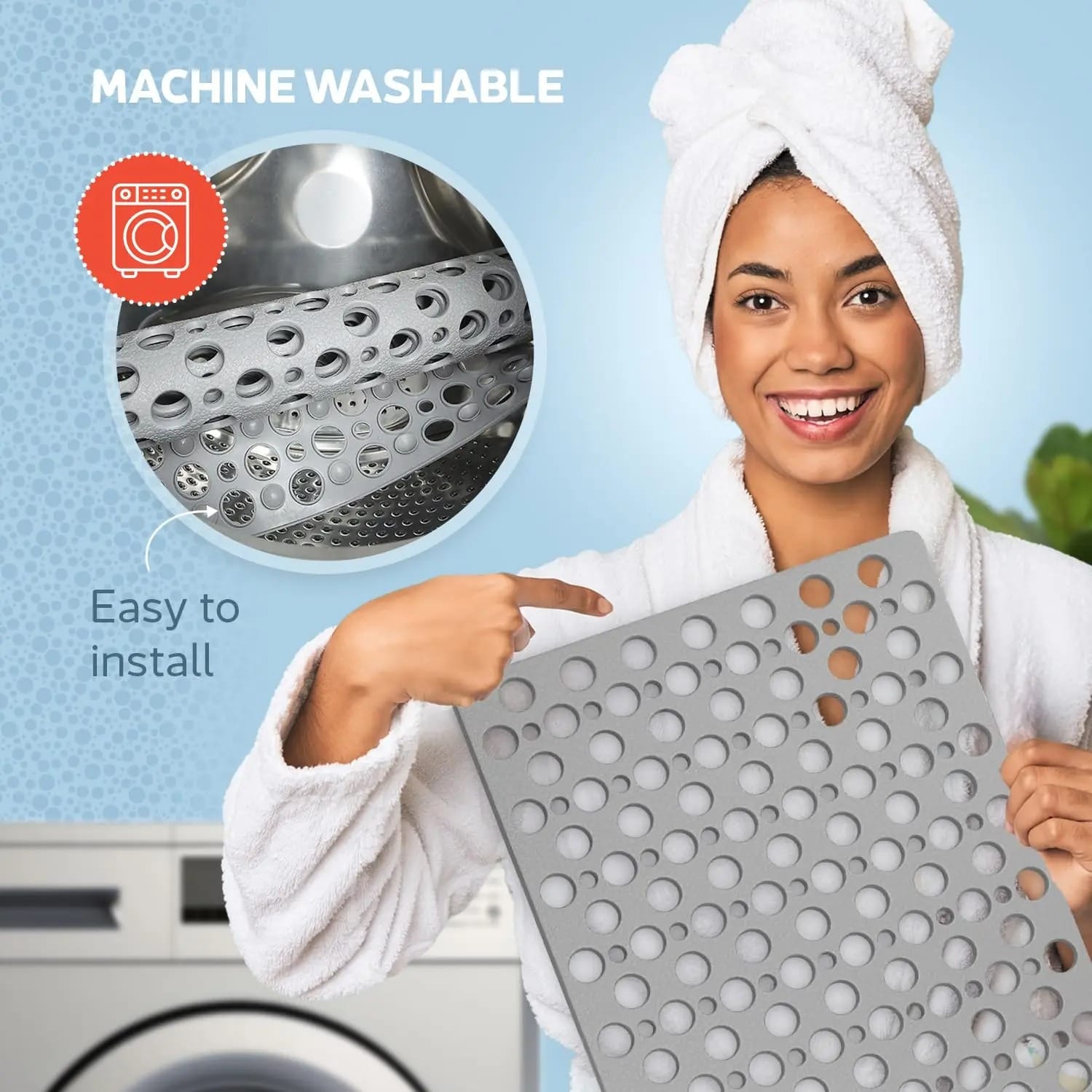 Non-Slip Bath & Shower Mat