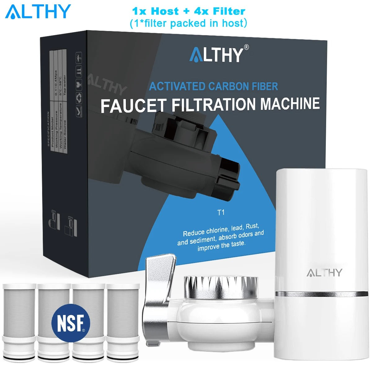PureFlow Faucet Water Filter System