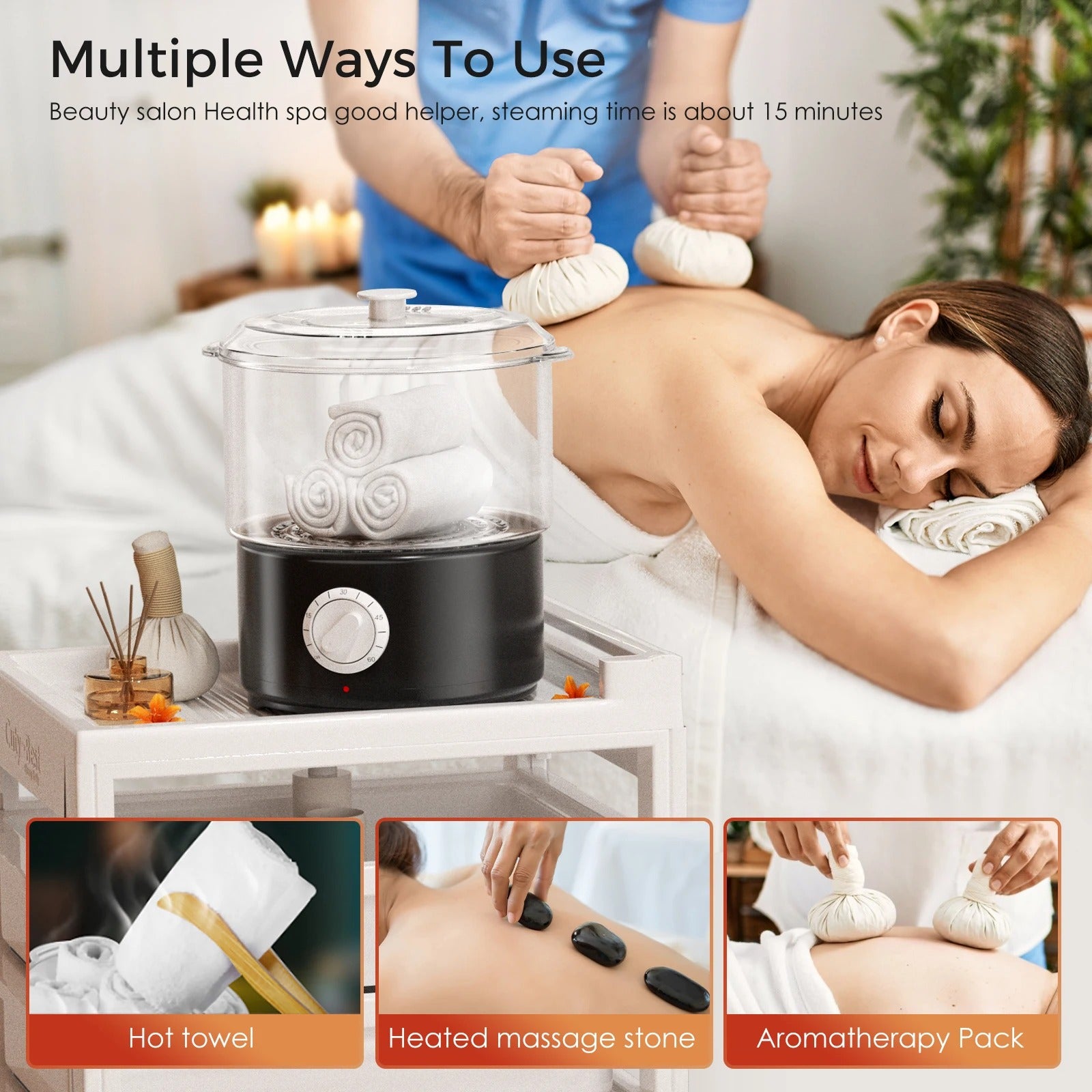 Quick Heating Towel Steamer and Spa Hot Towel Warmer