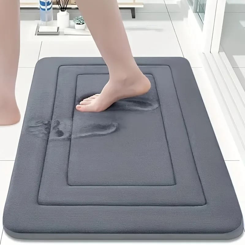 Absorbent Non-Slip Bath Mat