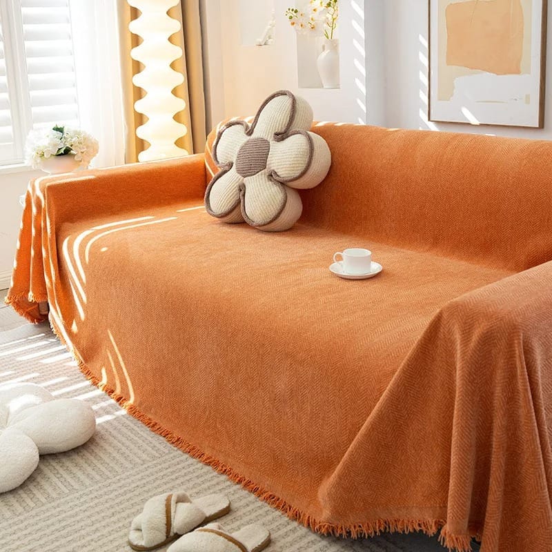 CremaLoom Chenille Sofa Cover
