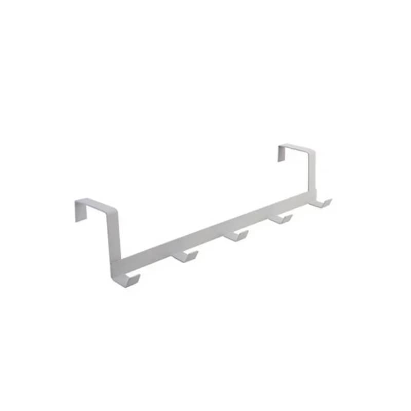IronHold 5-Hook Over Door Rack Heavy-Duty