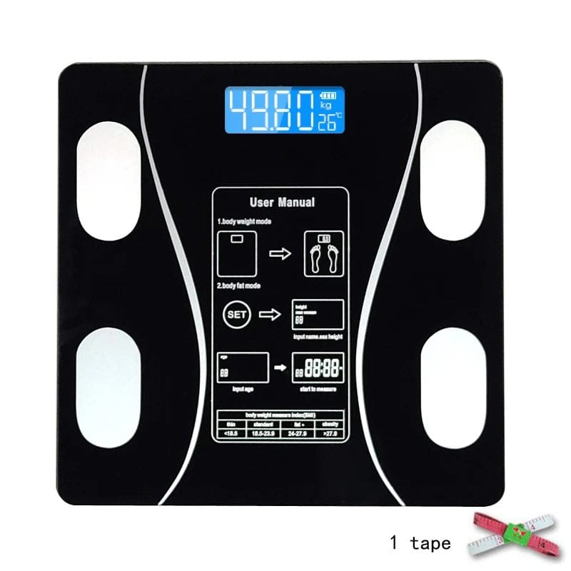 Smart Body Fat Scale – Wireless Bluetooth Digital Weight Analyzer