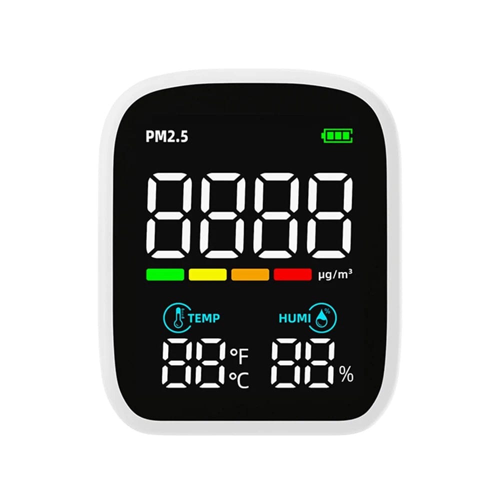 WiFi Smart Air Quality Tester with CO₂ and PM2.5 Sensor