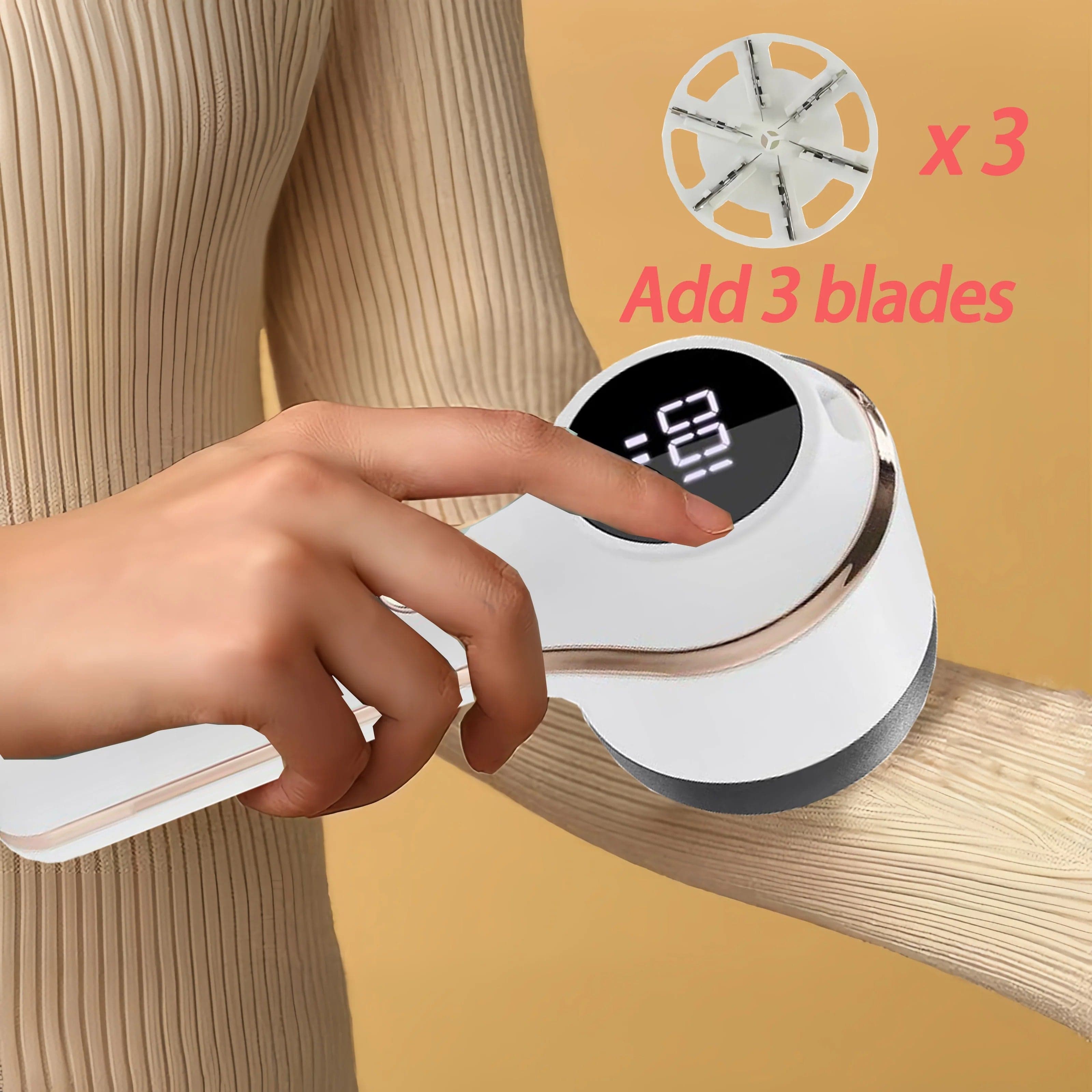 Rechargeable Fabric Shaver 3-Speed Portable Lint Remover Machine