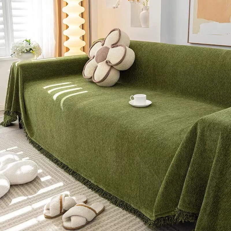 CremaLoom Chenille Sofa Cover