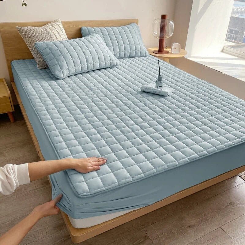 Sleepora Luxe Mattress Cover – Soft, Breathable & Hygienic Bed Protector