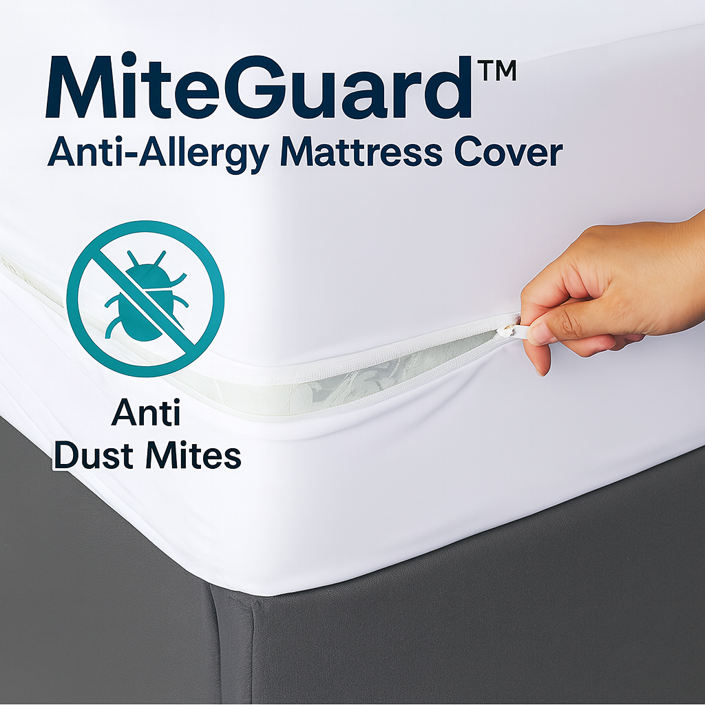 MiteGuard™ Anti-Allergy Mattress Cover
